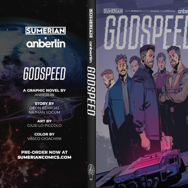 Anberlin creates “GODSPEED,” their first-ever sci-fi graphic novel
