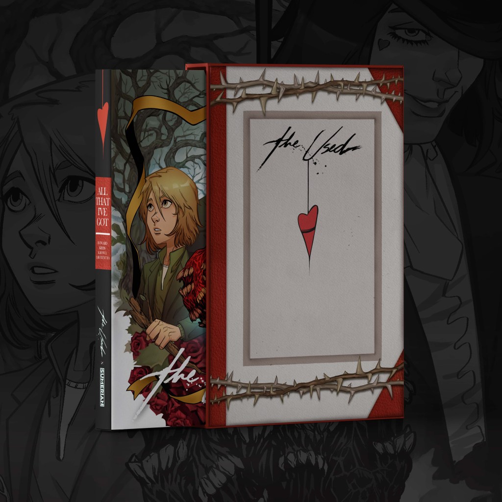 Iconic Emo band, The Used tease new graphic novel based on their 2005 hit record “In Love & Death”.